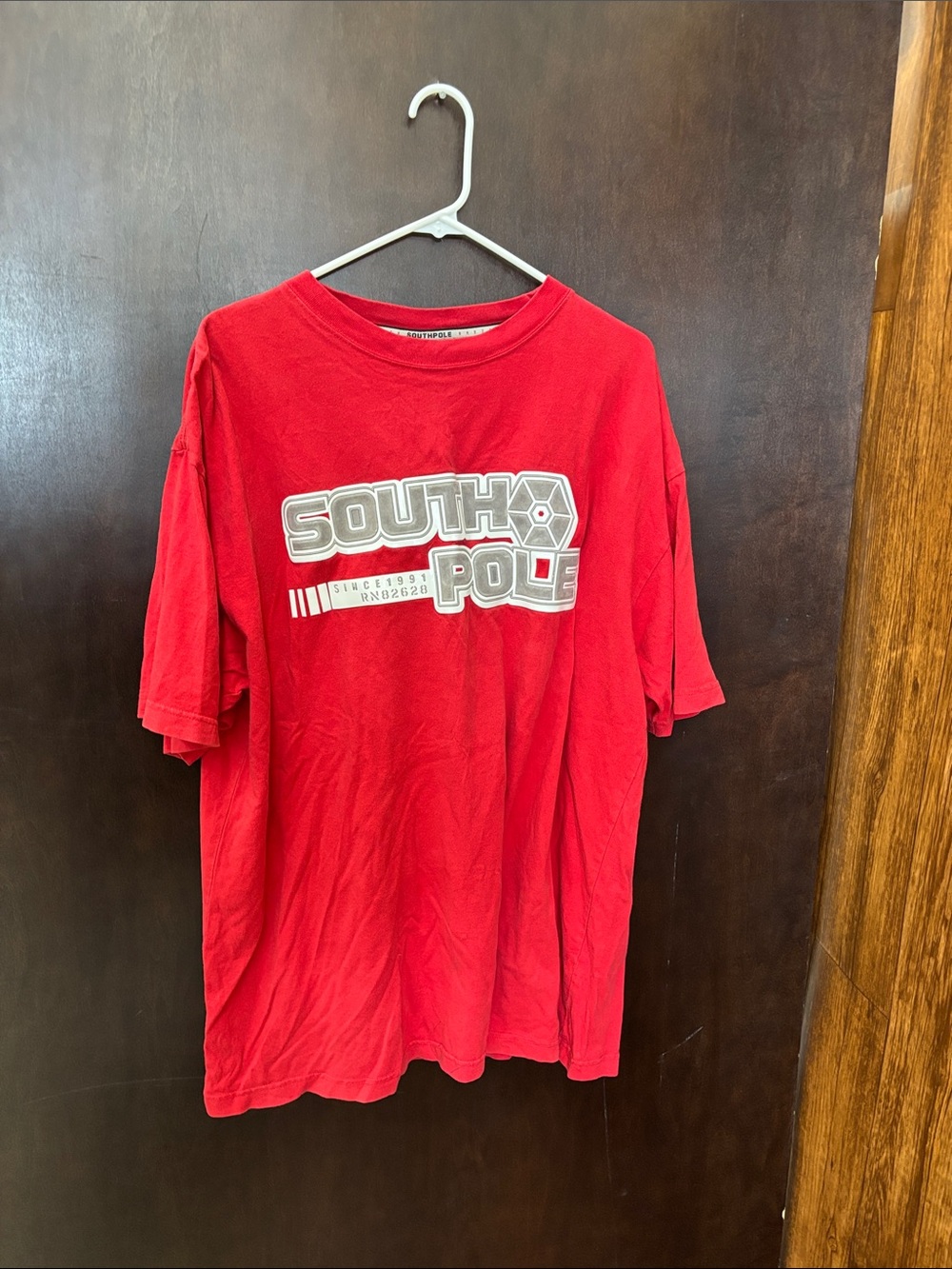 Southpole Red Graphic Short Sleeve Tee